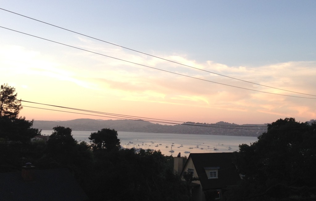 View from vacation rental, SF