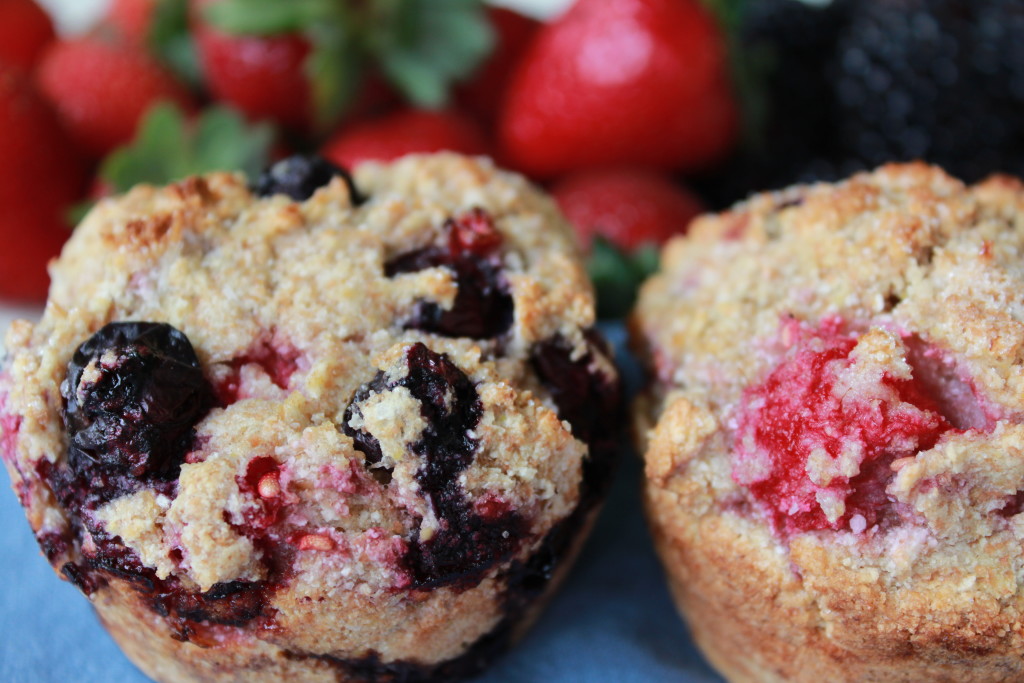 Coconut Berry Muffins