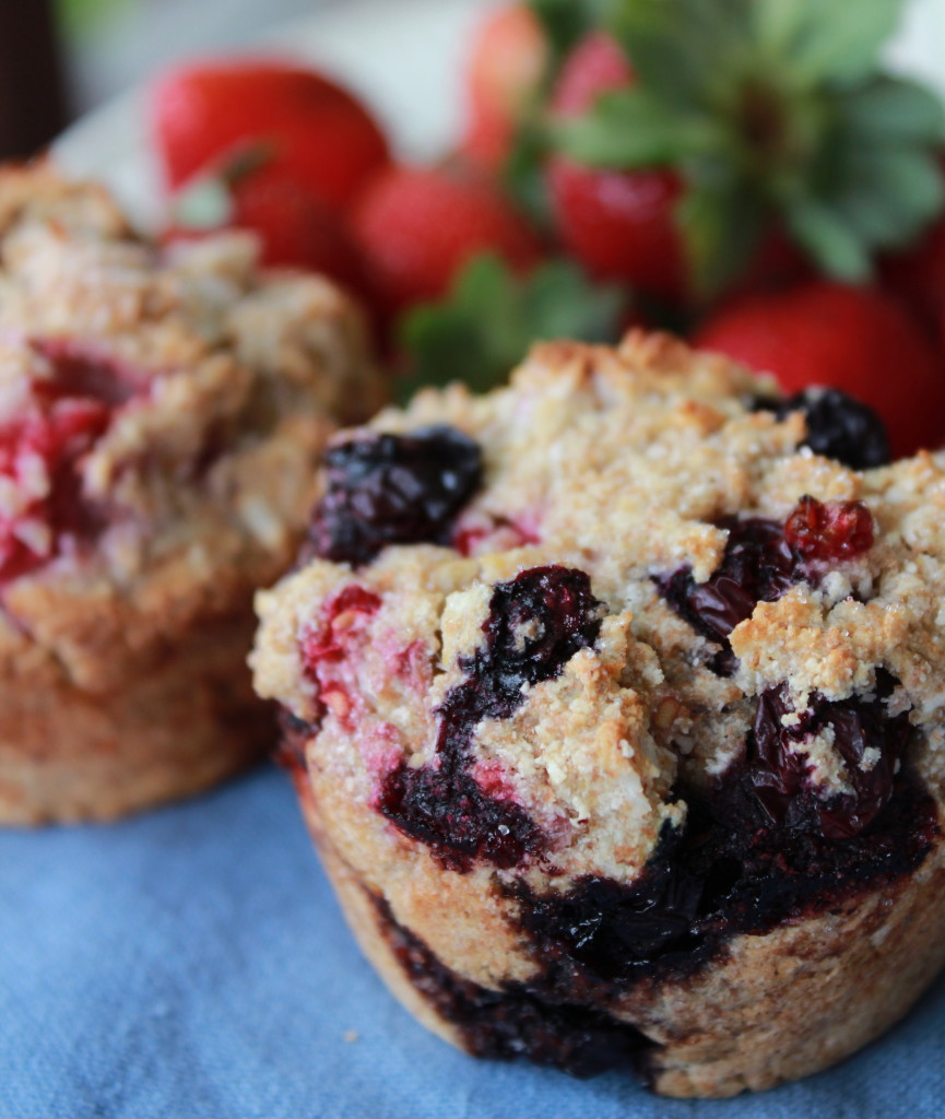 Coconut Berry Muffins