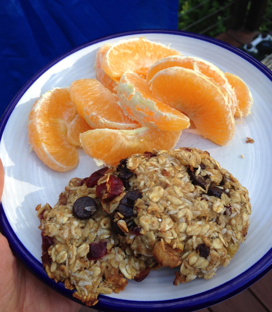 Breakfast Cookies and Orange