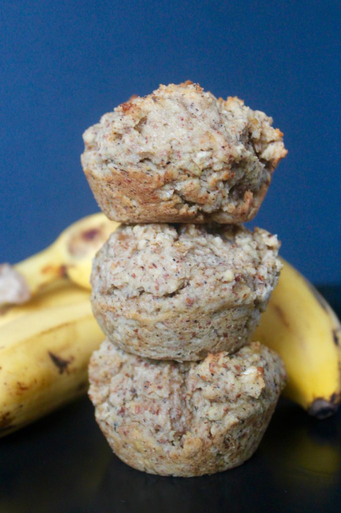 One-Bowl Peanut Butter Banana Muffins