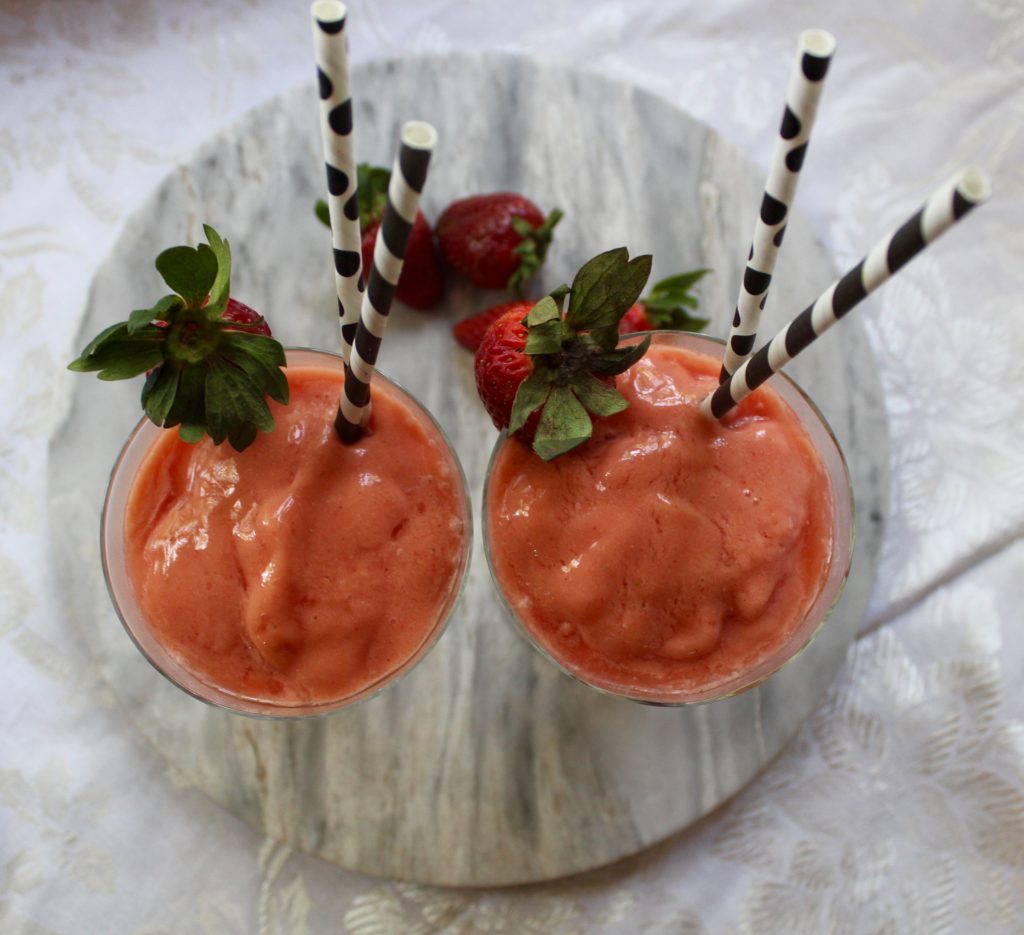 Strawberry Papaya Smoothie