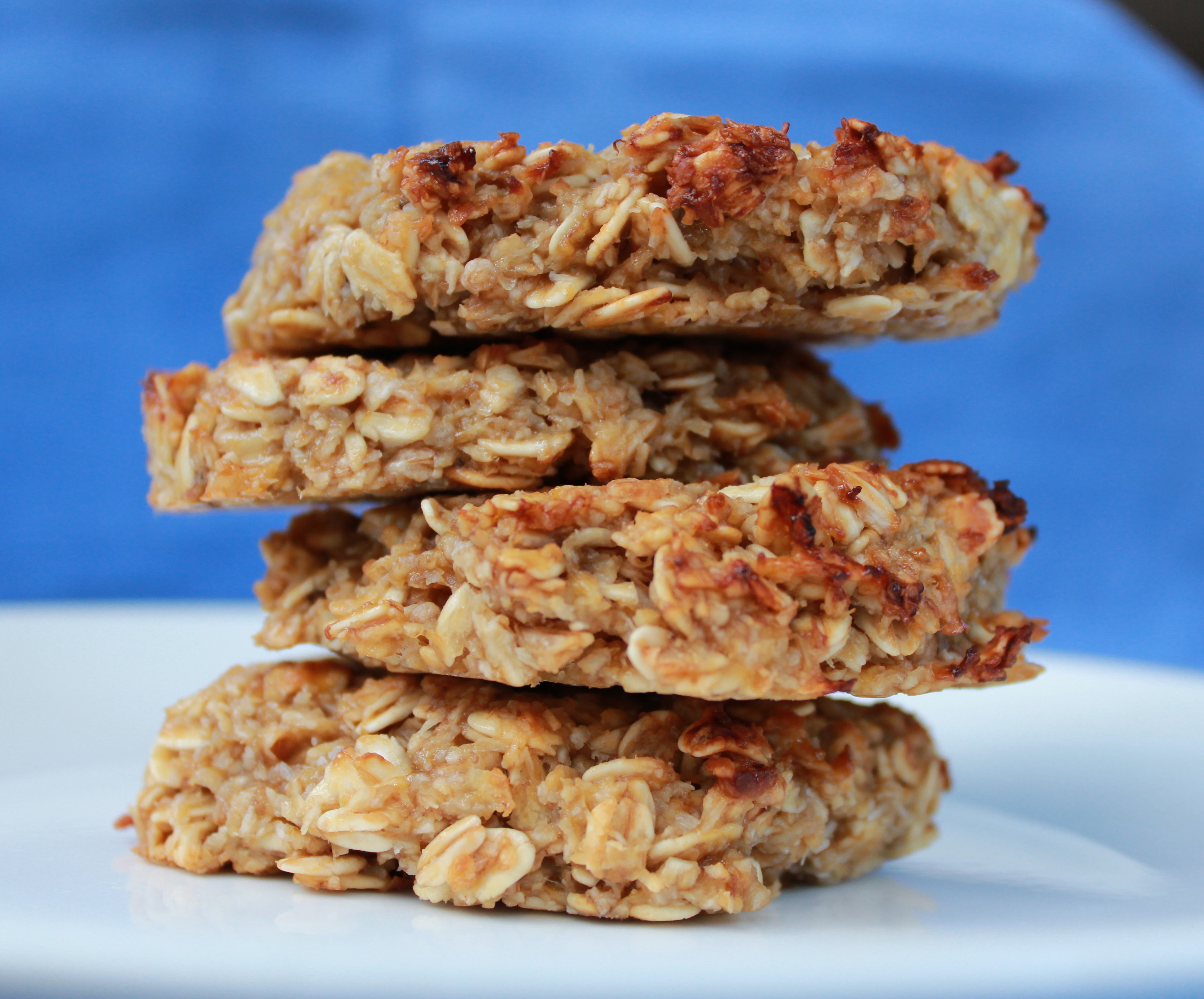 Banana oat cookies