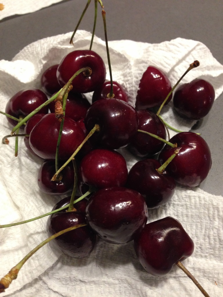 Fresh cherries