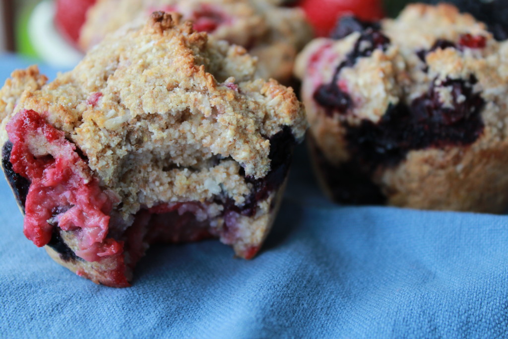 Coconut Berry Muffins