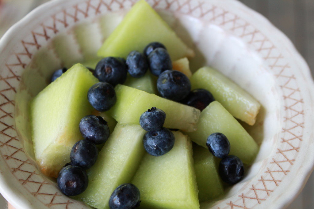 Honeydew & Blueberries