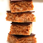 No-bake peanut butter oat squares