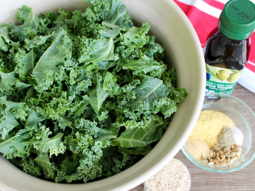 Cheesy Kale Chips