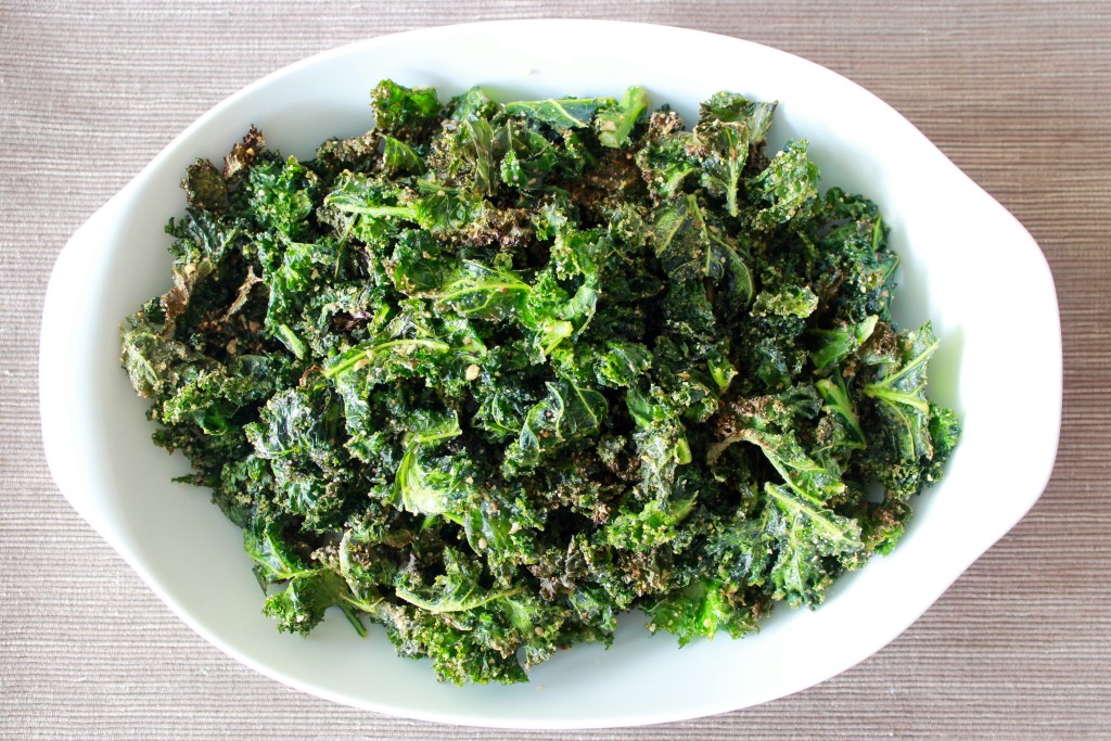 Cheesy Kale Chips