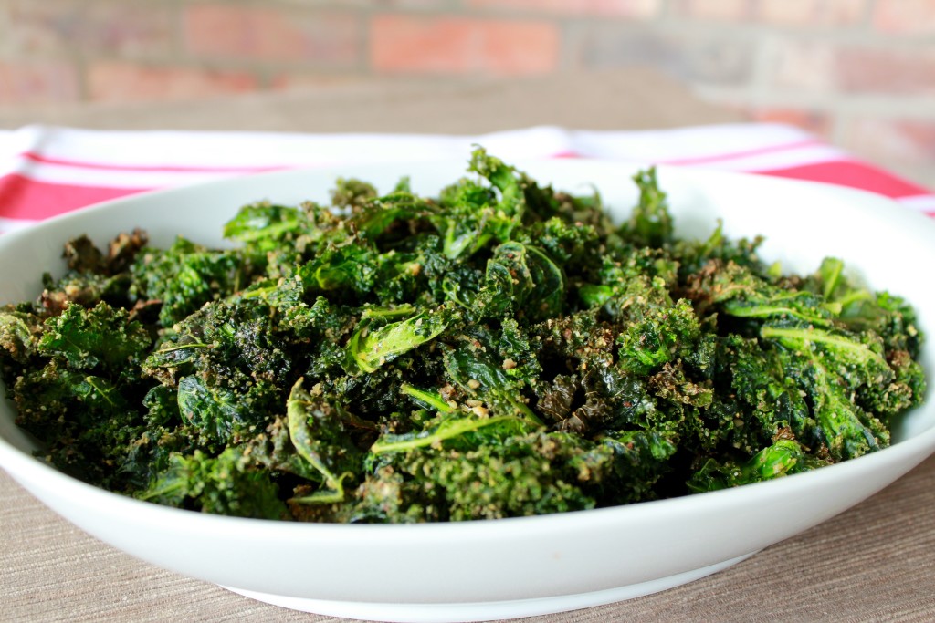 Cheesy Kale Chips