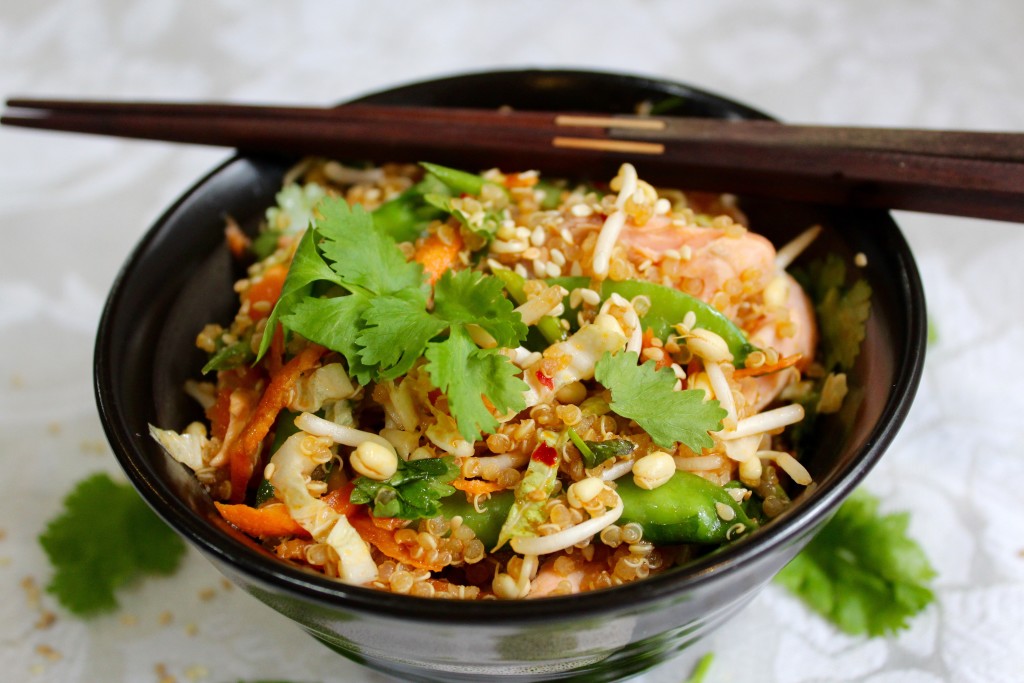 Asian Salmon Salad – The Expat Dietitian