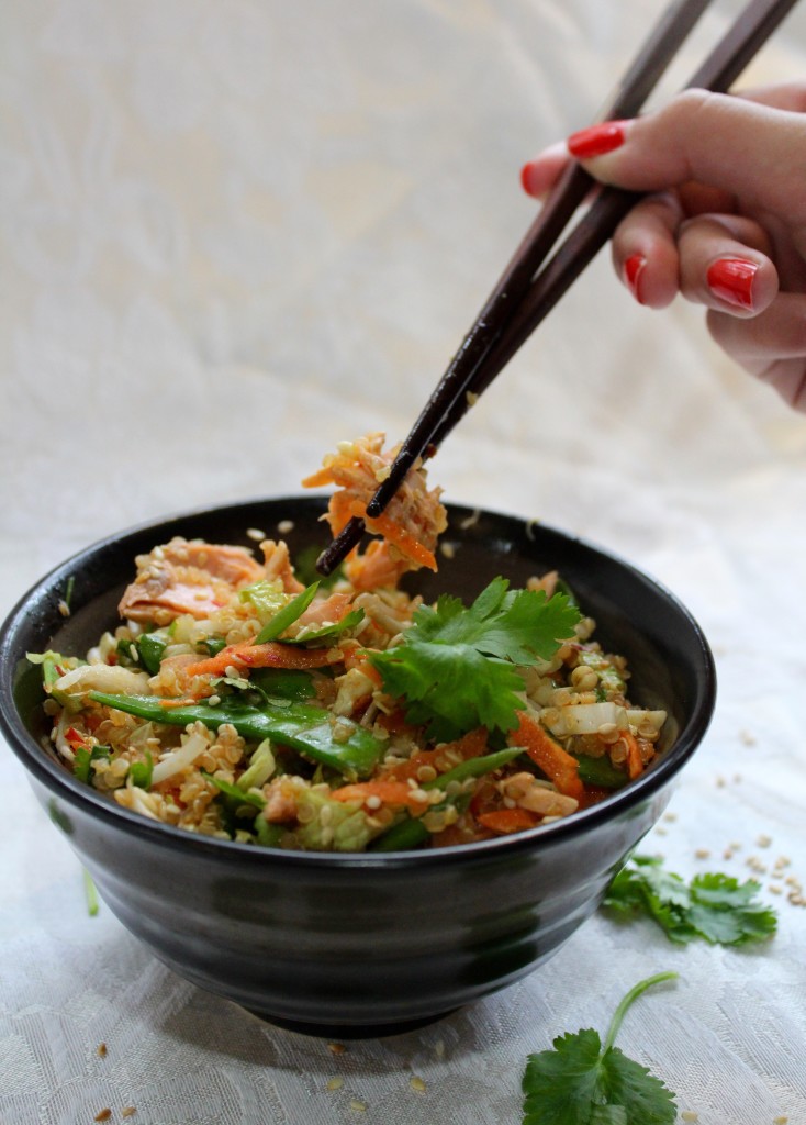 Asian Salmon Salad