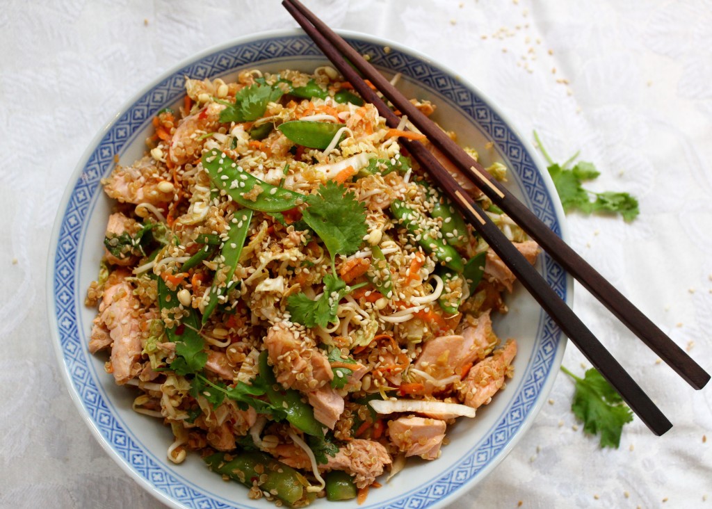 Asian Salmon Salad – The Expat Dietitian