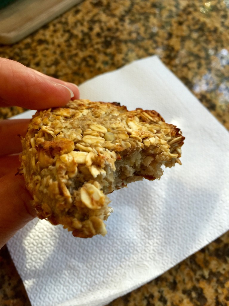 Banana oat cookie