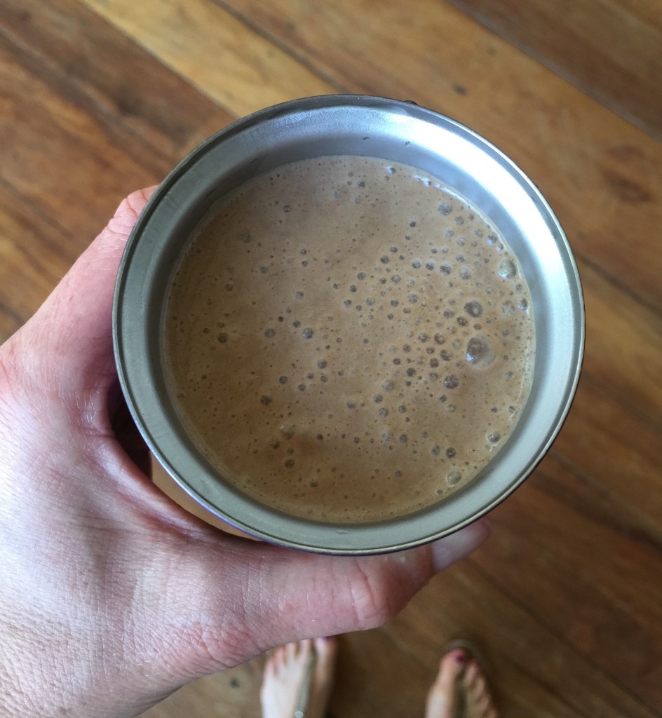 Mocha smoothie