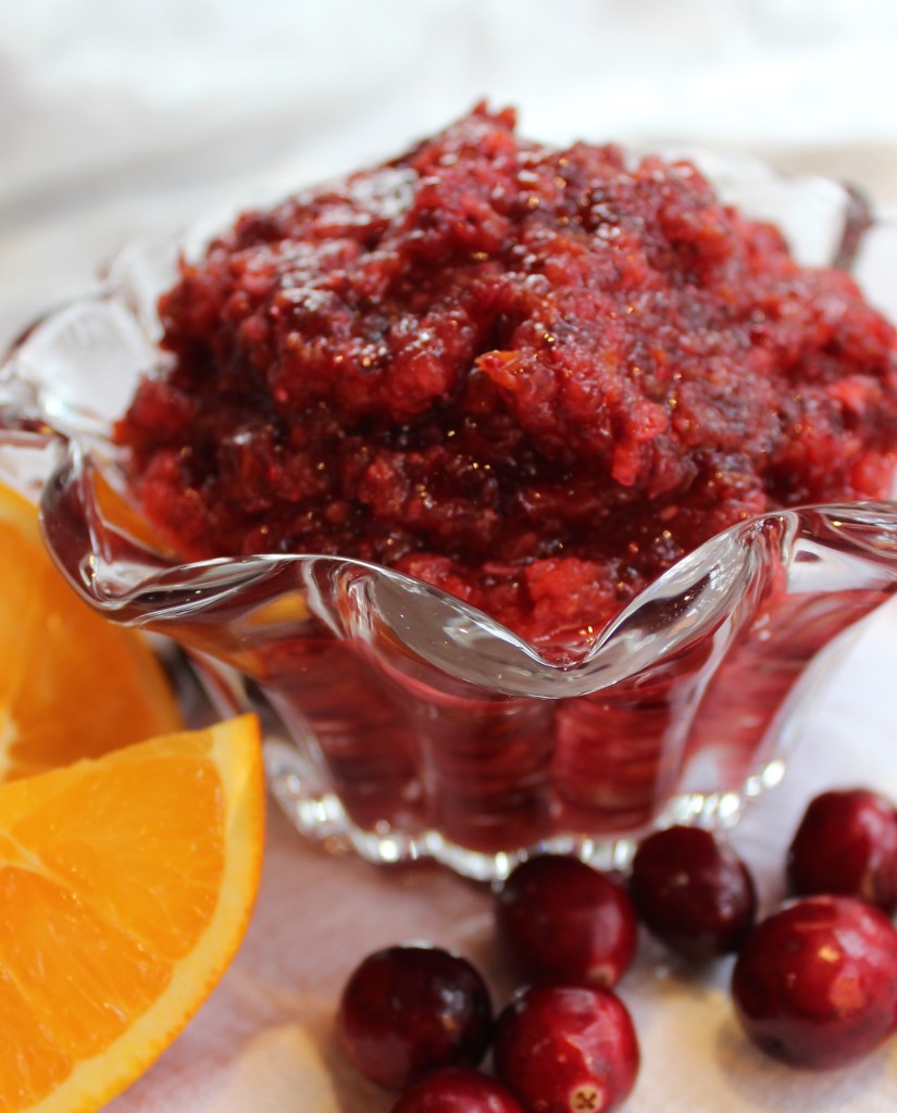 Fresh Cranberry Orange Relish (reduced sugar) – The Expat Dietitian