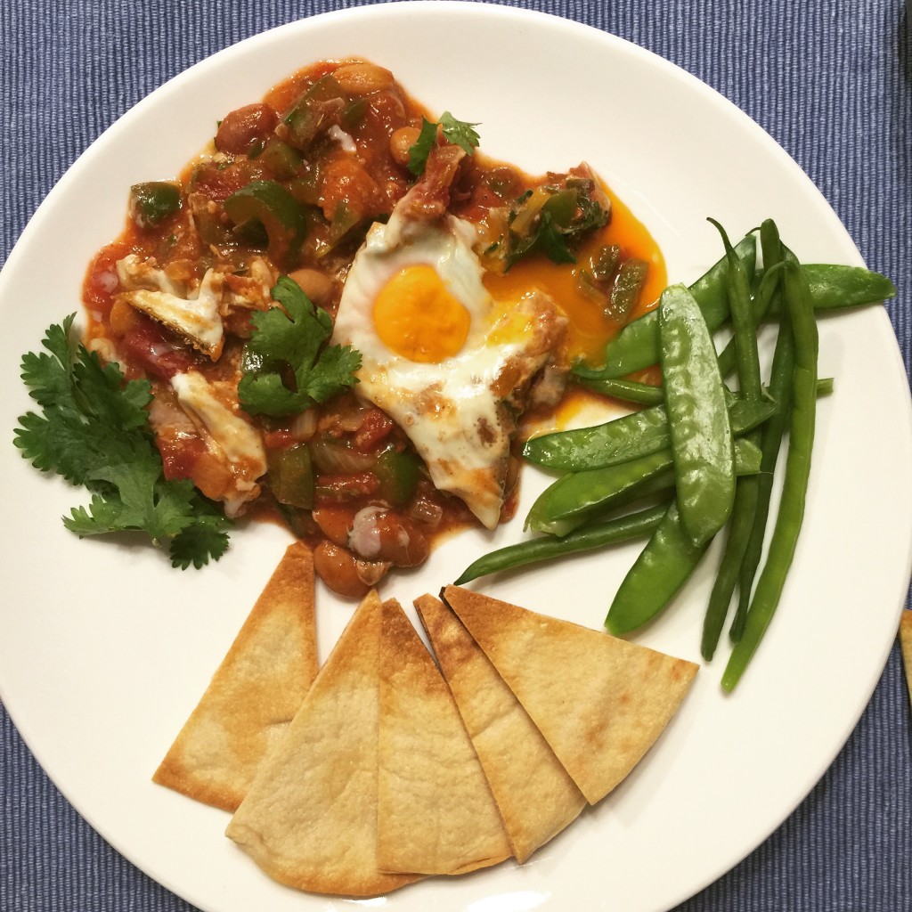 Veggie packed egg bake