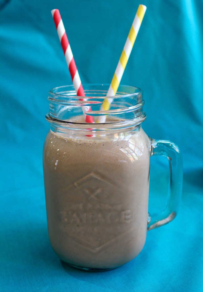 Chocolate Peanut Butter Banana Smoothie