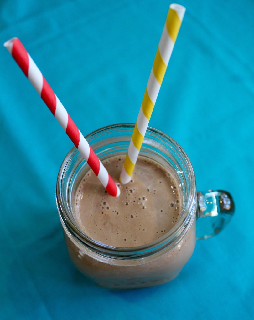 Chocolate Peanut Butter Banana Smoothie