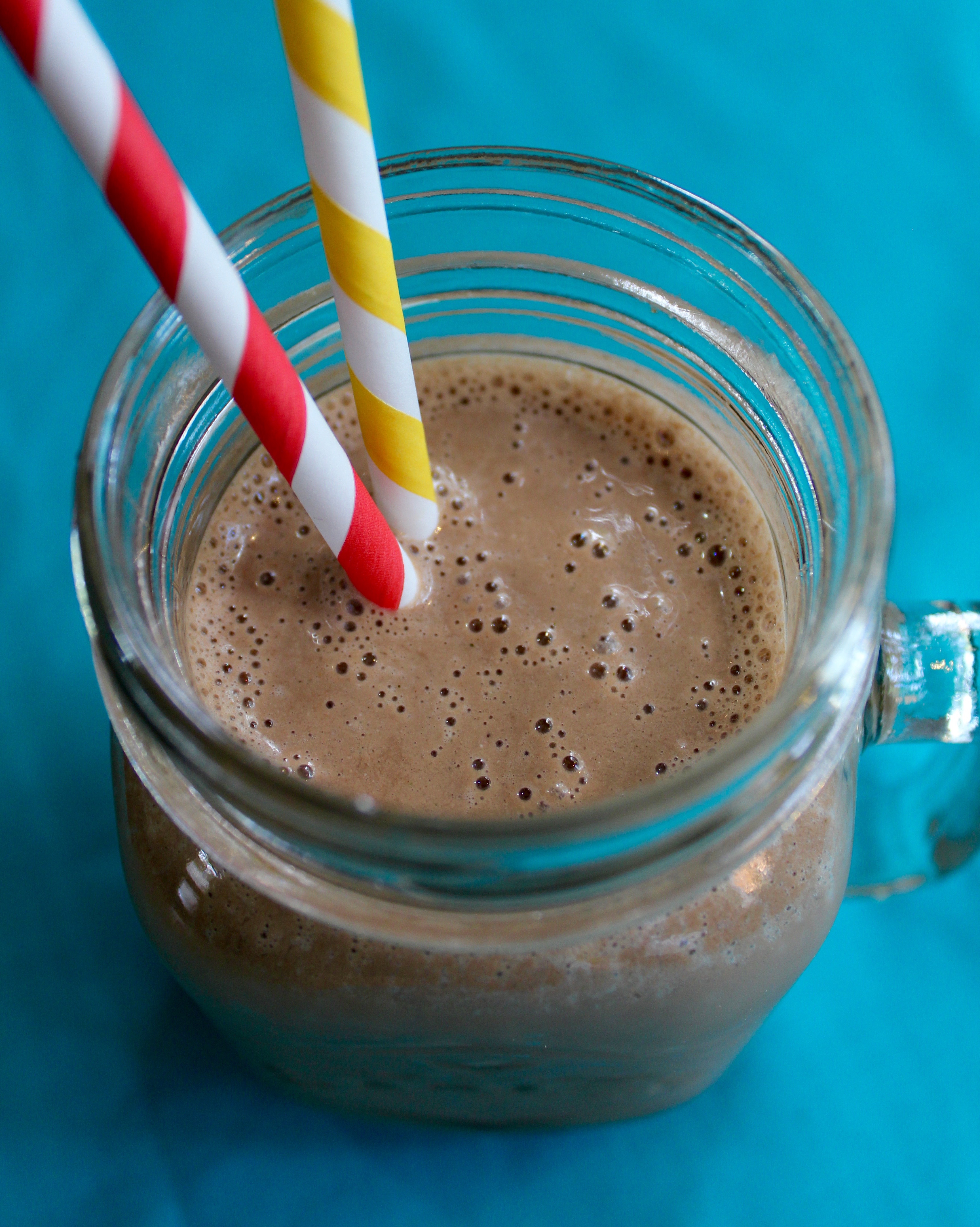 Chocolate Peanut Butter Banana Smoothie