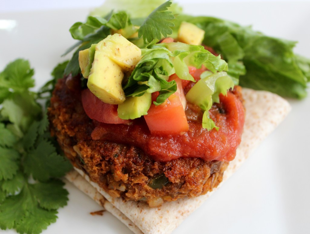 Southwest Lentil Burgers