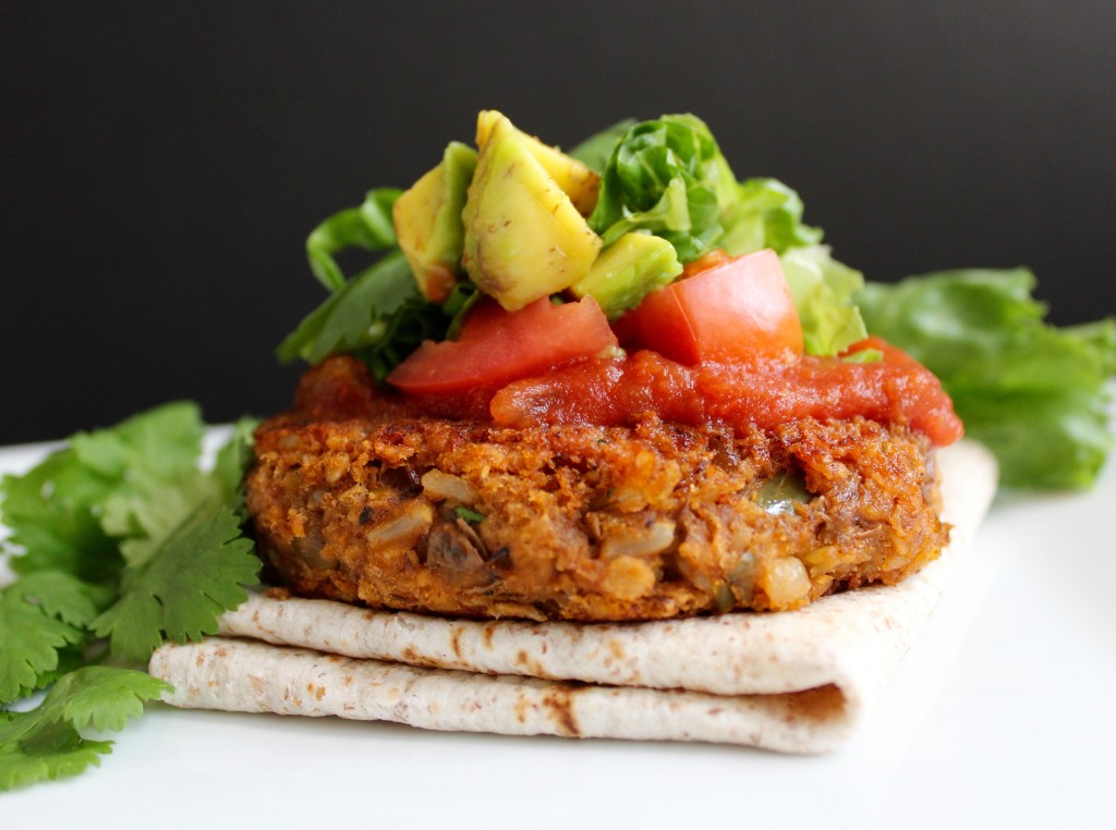 Southwest Lentil Burgers