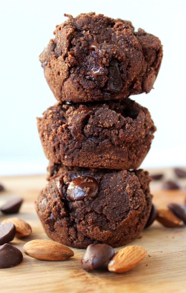 Chocolate Orange Almond Muffins