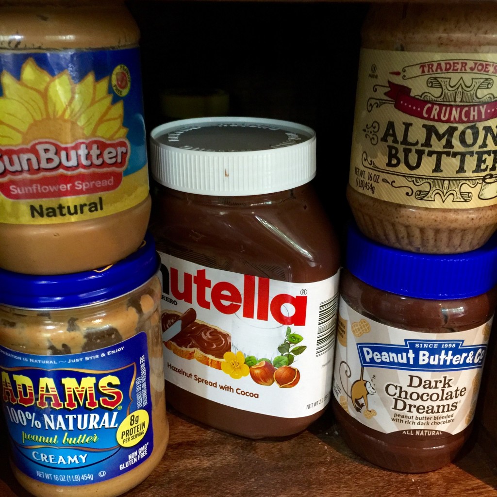 Bex's kitchen shelves