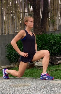 Reverse Alternating Lunge