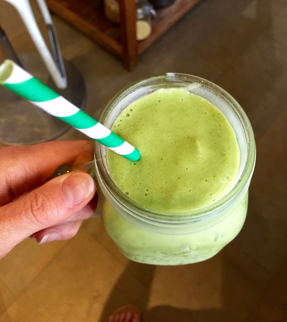 Green protein smoothie