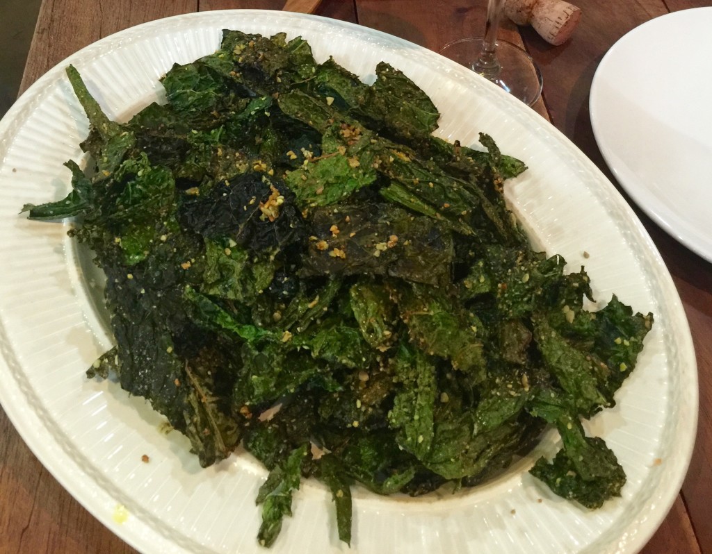 Cheesy Kale Chips