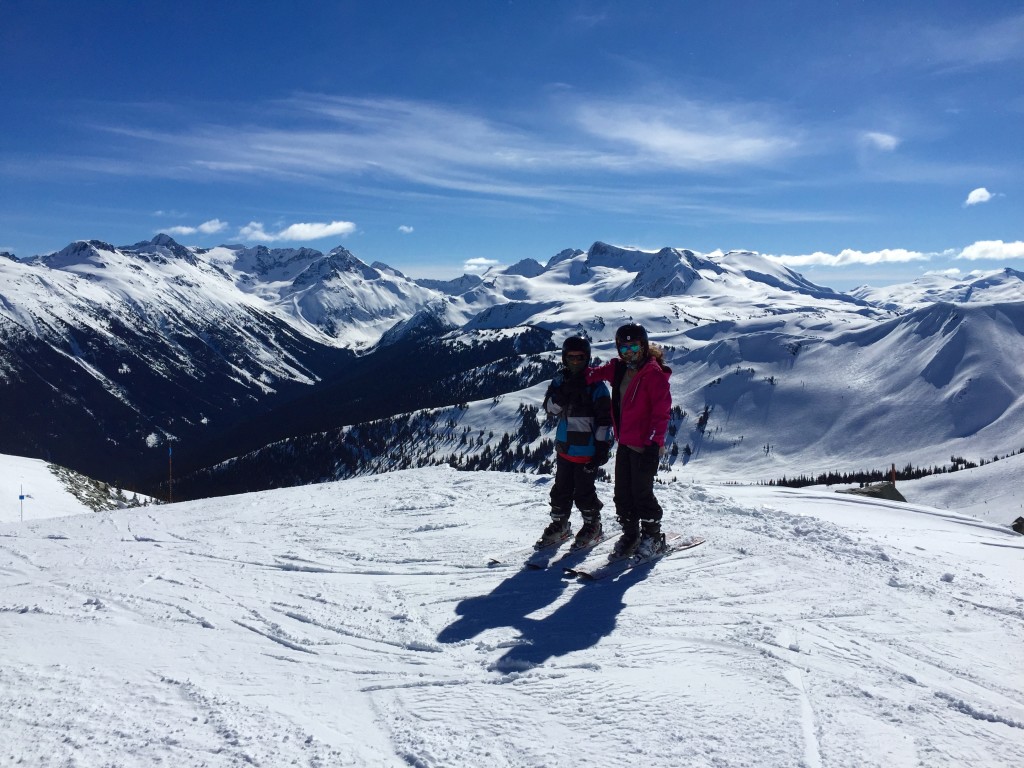 Lwin kids at Whistler