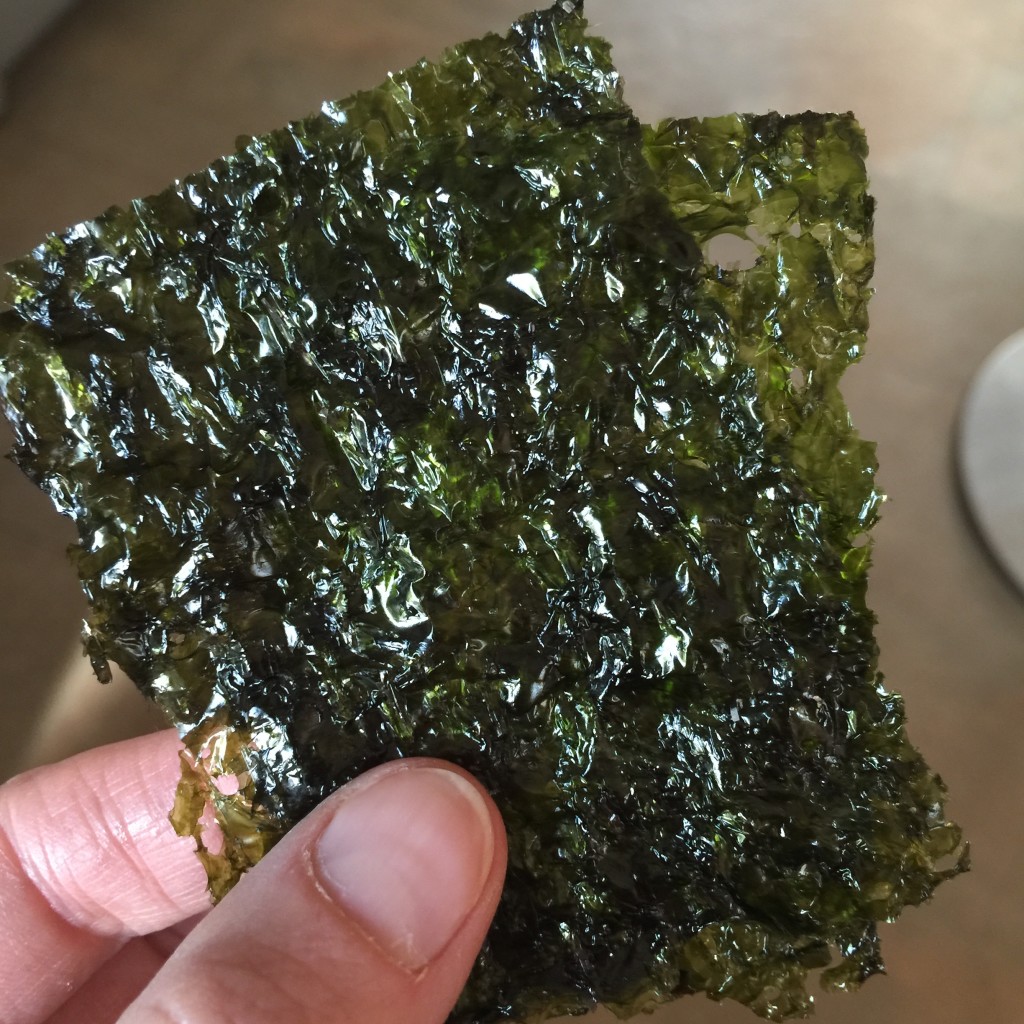 Roasted seaweed