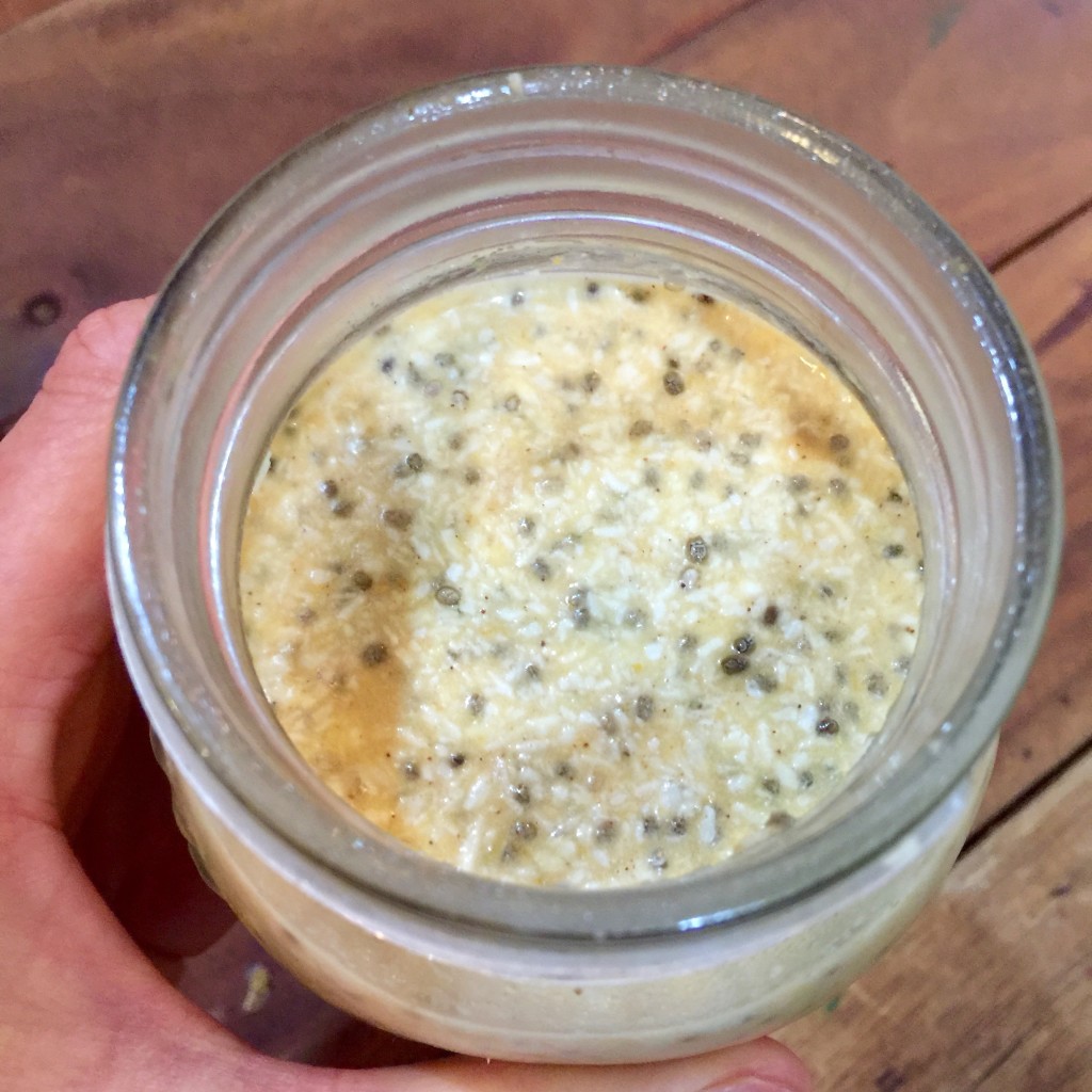 Pumpkin chia overnight oats