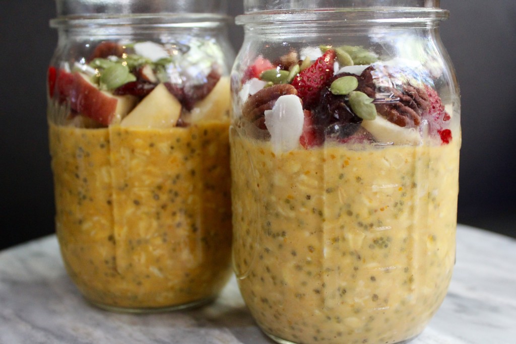 Pumpkin Overnight Oats