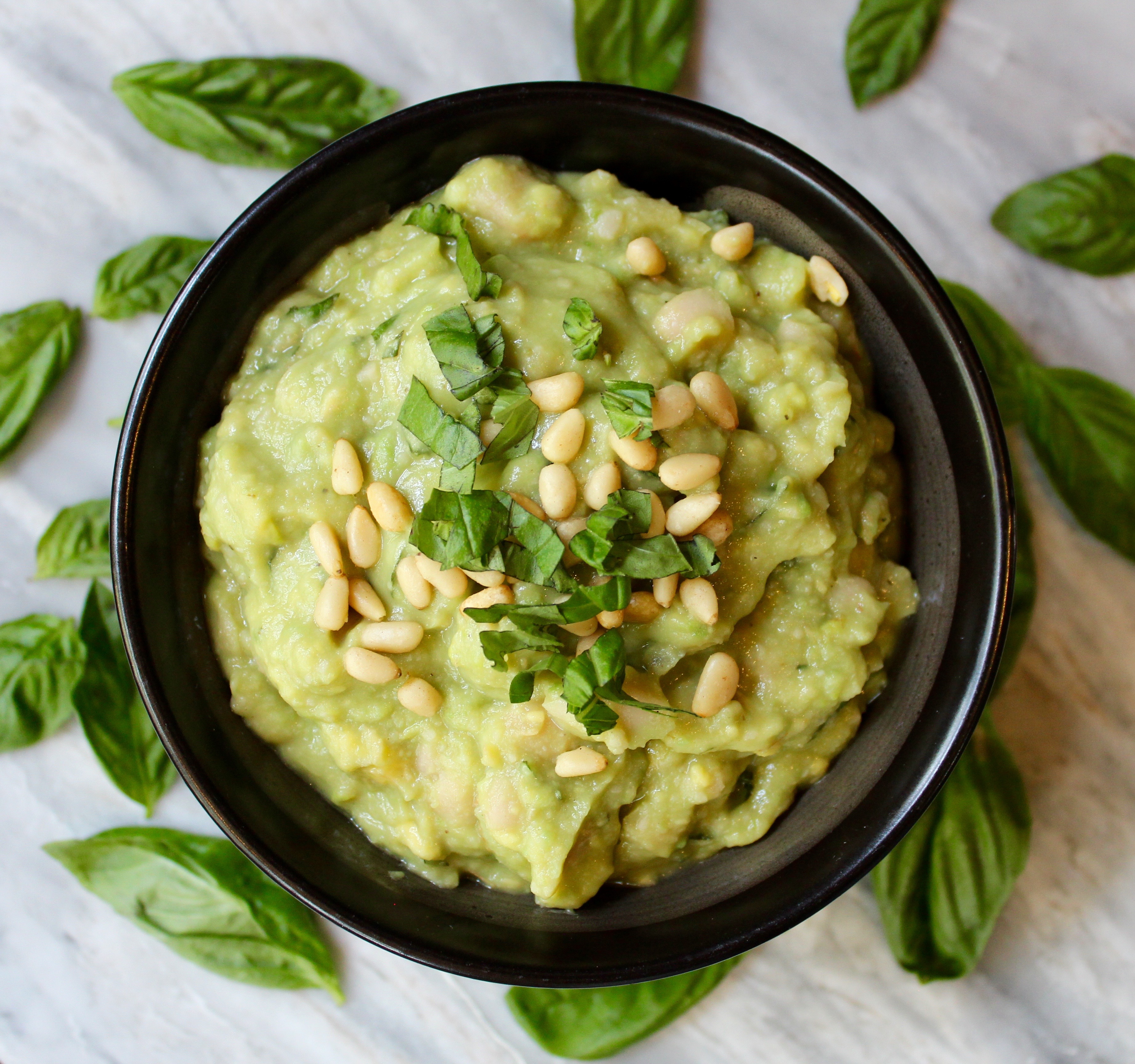 Avocado White Bean Dip