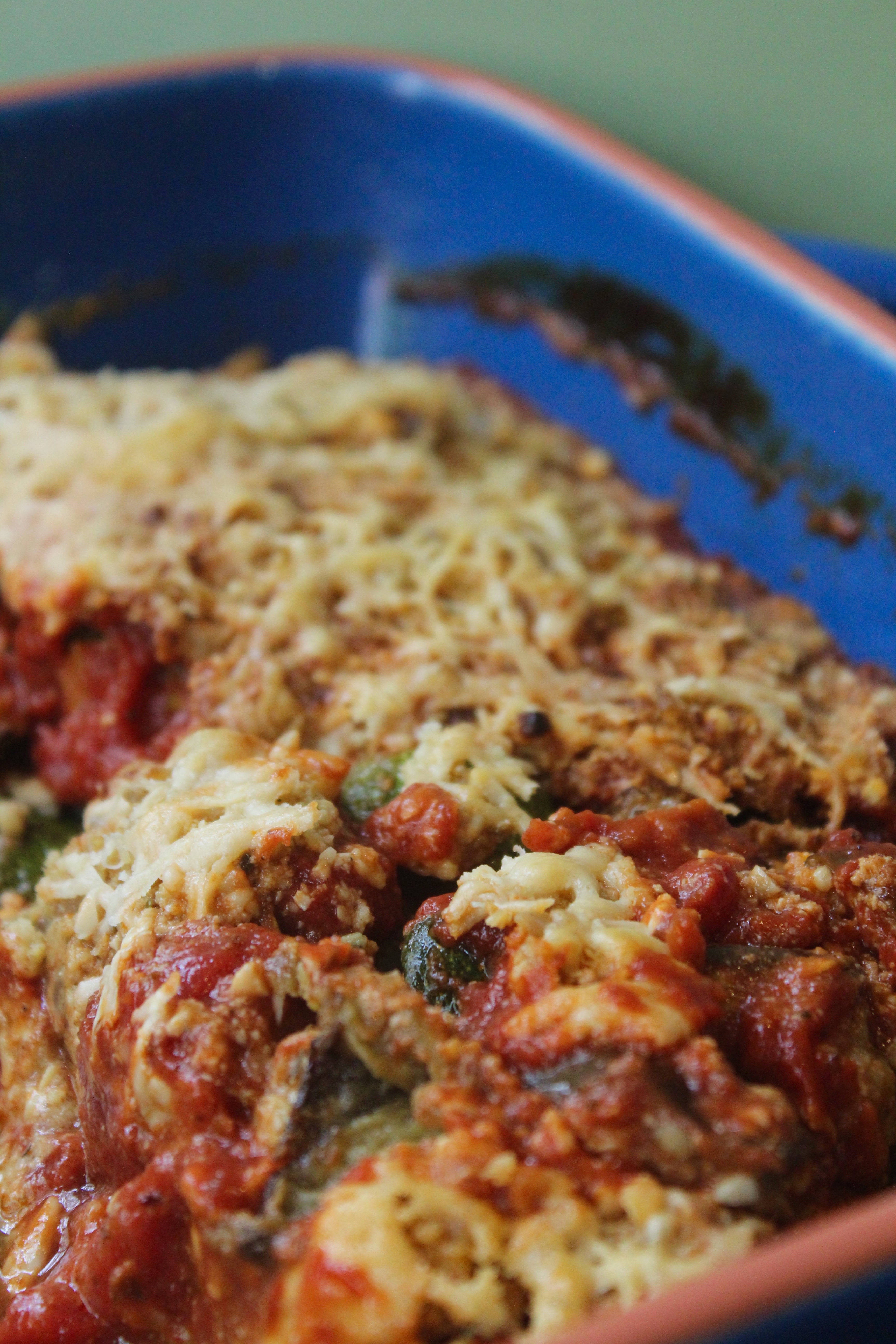 Roasted Eggplant & Zucchini Casserole