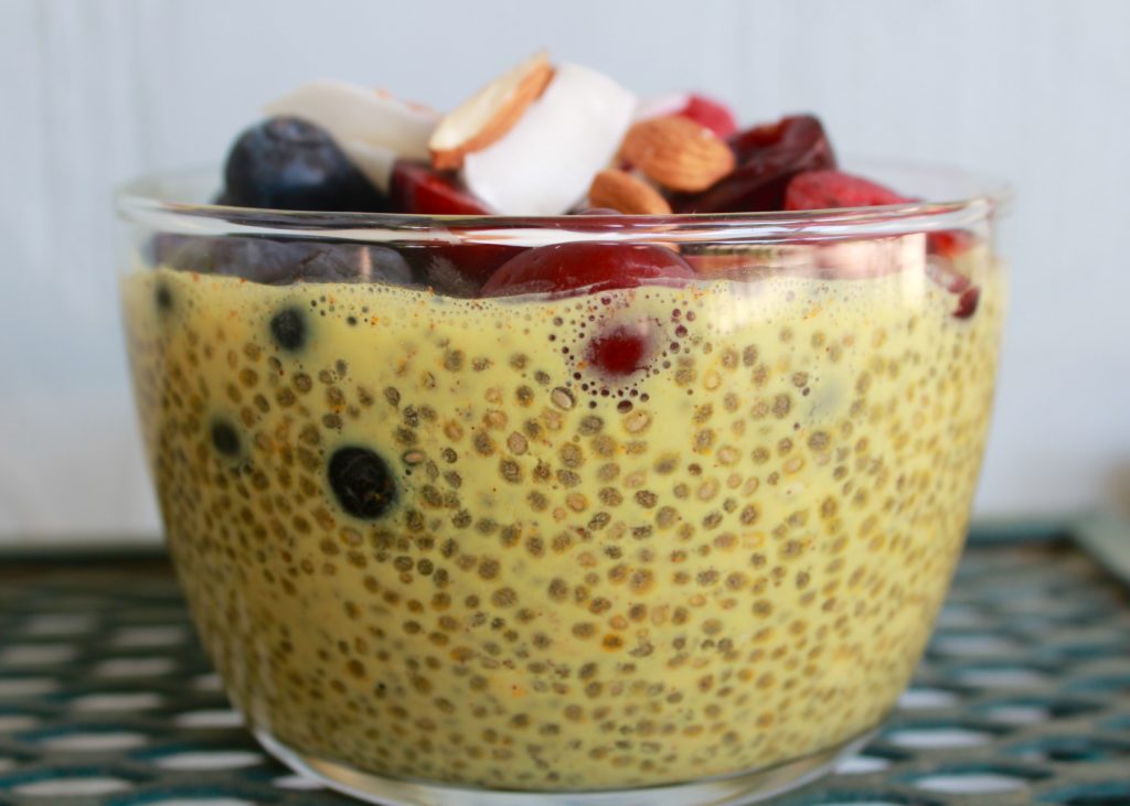 Golden Milk Chia Pudding