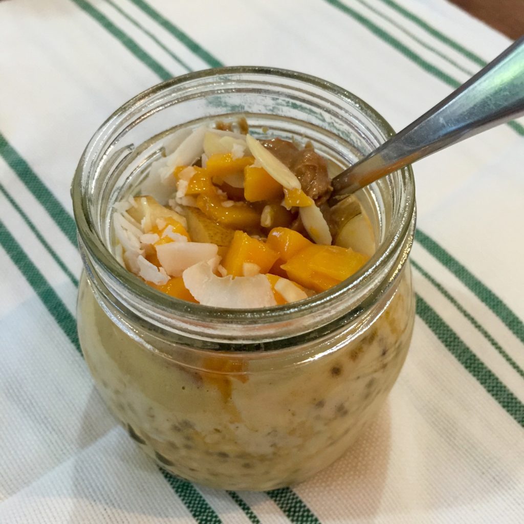 Pumpkin overnight oats