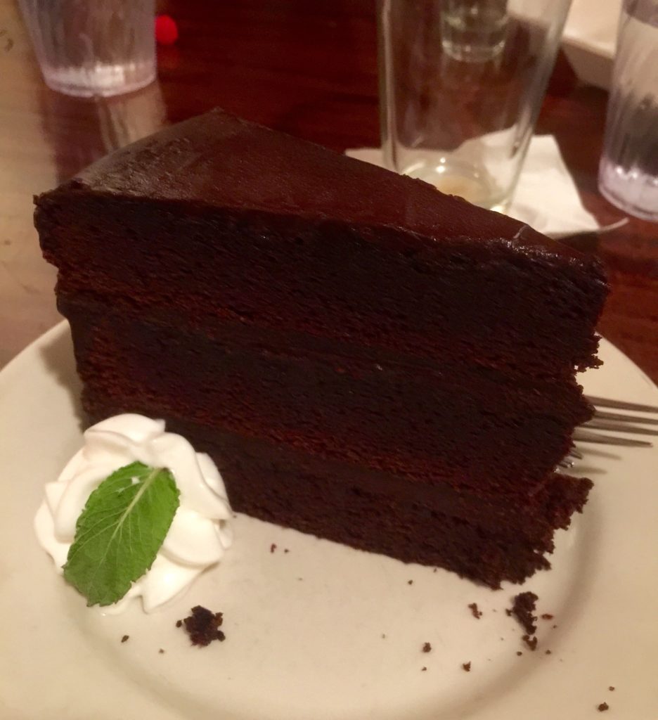 Chocolate layer cake