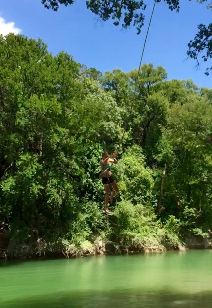 Rope swing