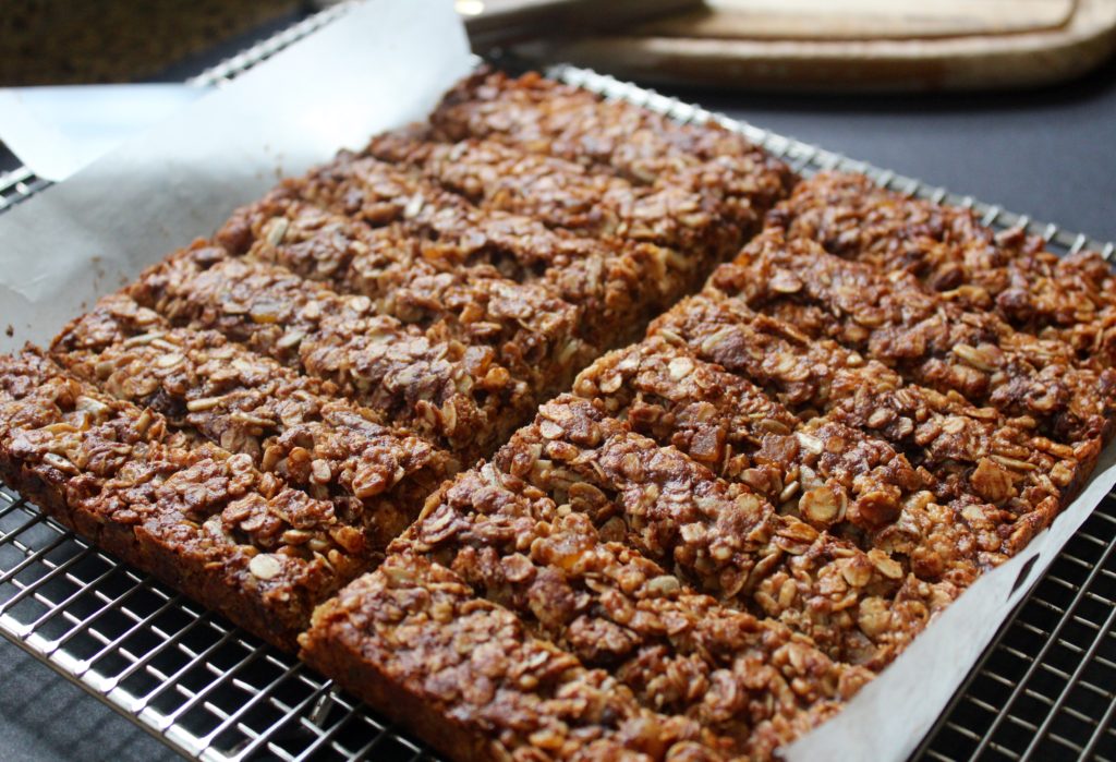 Chocolate Chip Orange Muesli Bars