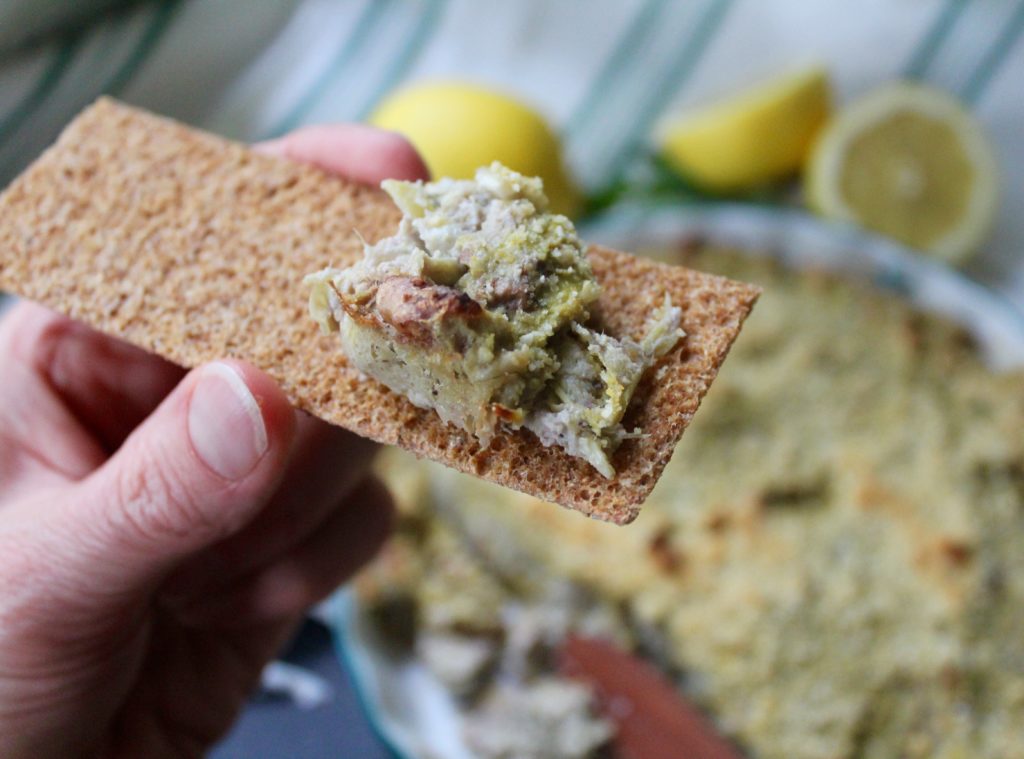 Vegan Hot Artichoke Dip