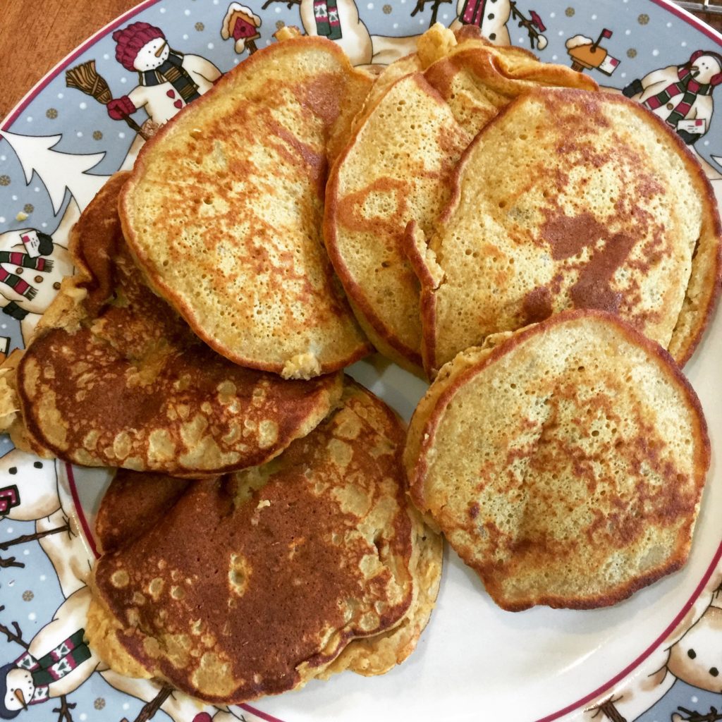 Sweet potato pancakes