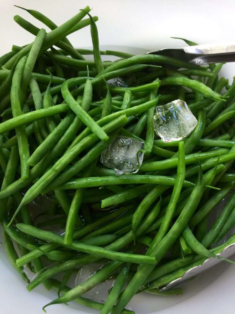 Chargrilled French Beans with Chili & Garlic