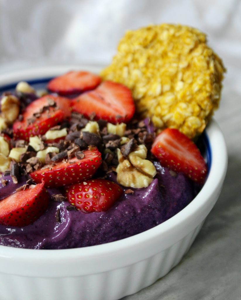 Blueberry Protein Ice Cream