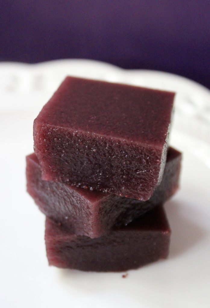 Homemade Fruity Gelatine Blocks