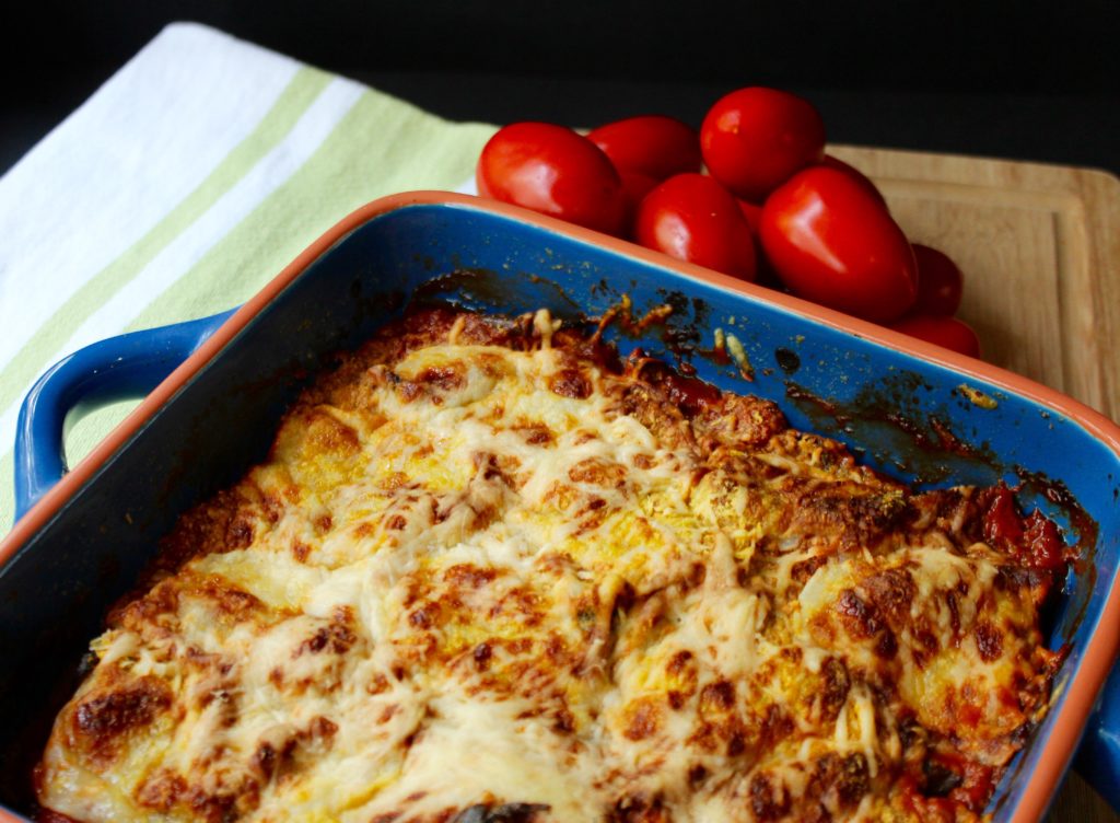 Parmesan Eggplant Bake