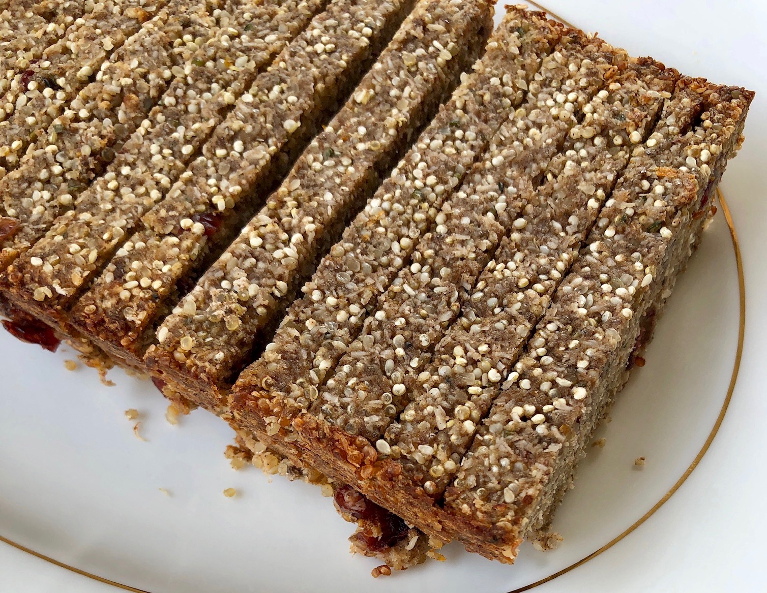 Quinoa Cranberry Breakfast Bread