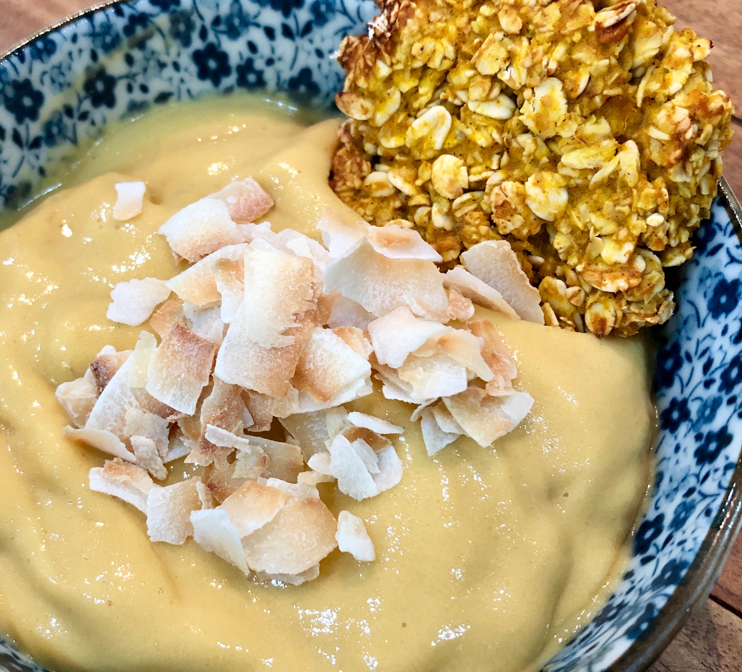 Mango Banana Smoothie Bowl